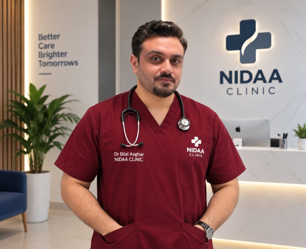 Dr. Bilal Warraich - Medical Director & Founder at NiDAA Clinic Lahore